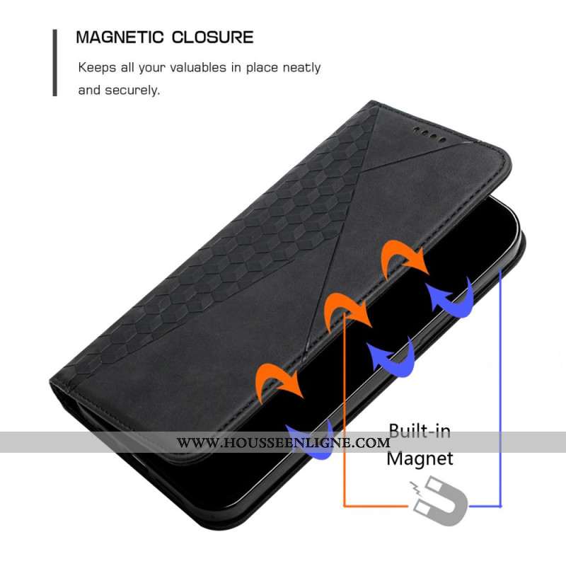 Flip Cover Oppo Reno Design Losanges