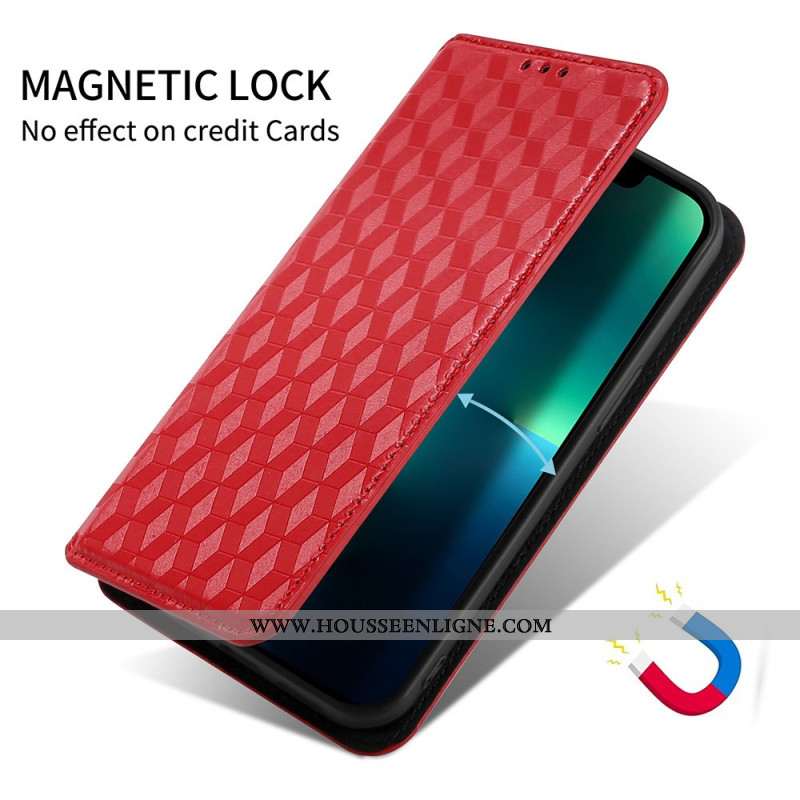 Flip Cover Oppo Reno11 5G Losanges 3D