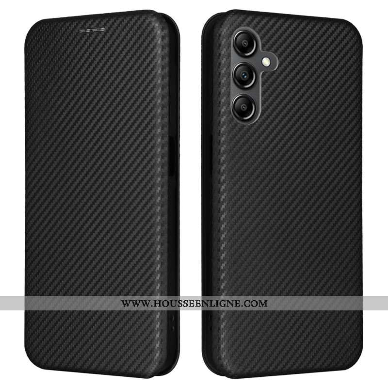 Flip Cover Samsung Galaxy A15 5G / A15 Fibre Carbone Classique