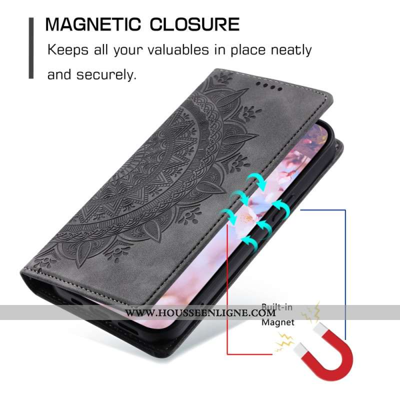 Flip Cover Samsung Galaxy A15 Style Daim Mandala