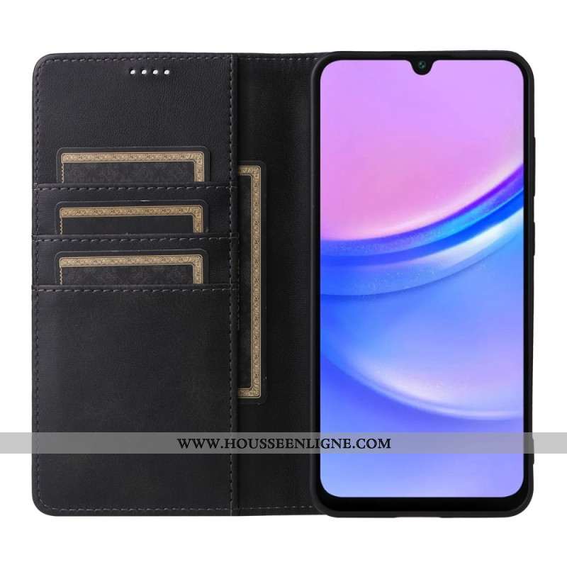 Flip Cover Samsung Galaxy A16 4G / 5G Effet Cuir