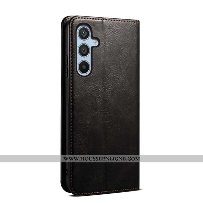 Flip Cover Samsung Galaxy A16 4G / 5G Simili Cuir Ciré