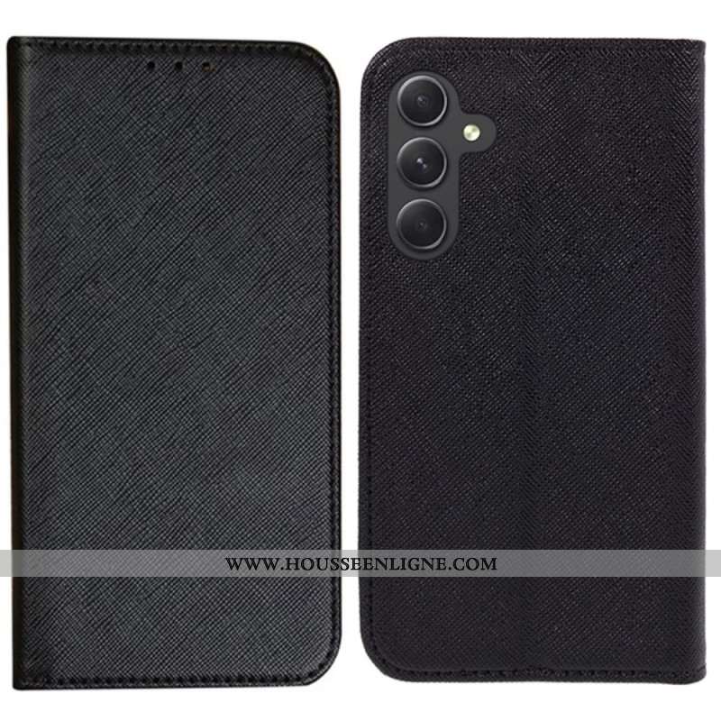 Flip Cover Samsung Galaxy A16 4G / 5G Simili Cuir Texturé