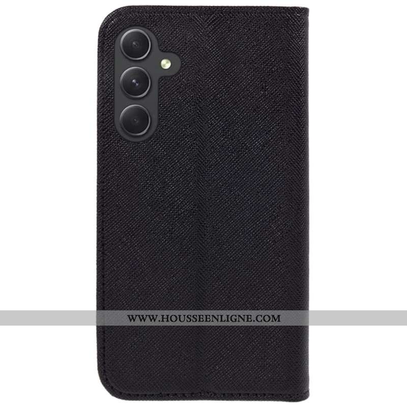 Flip Cover Samsung Galaxy A16 4G / 5G Simili Cuir Texturé