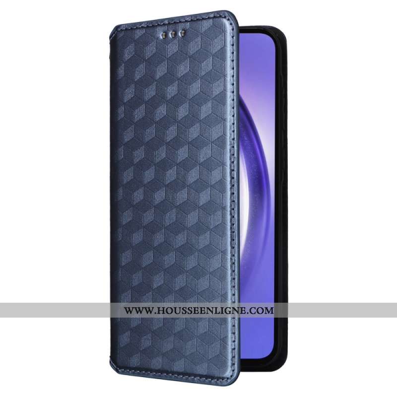 Flip Cover Samsung Galaxy A55 5G Losanges 3D