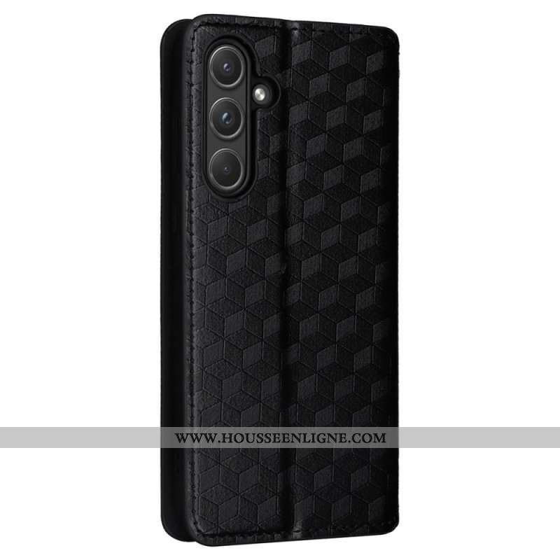 Flip Cover Samsung Galaxy A55 5G Losanges 3D