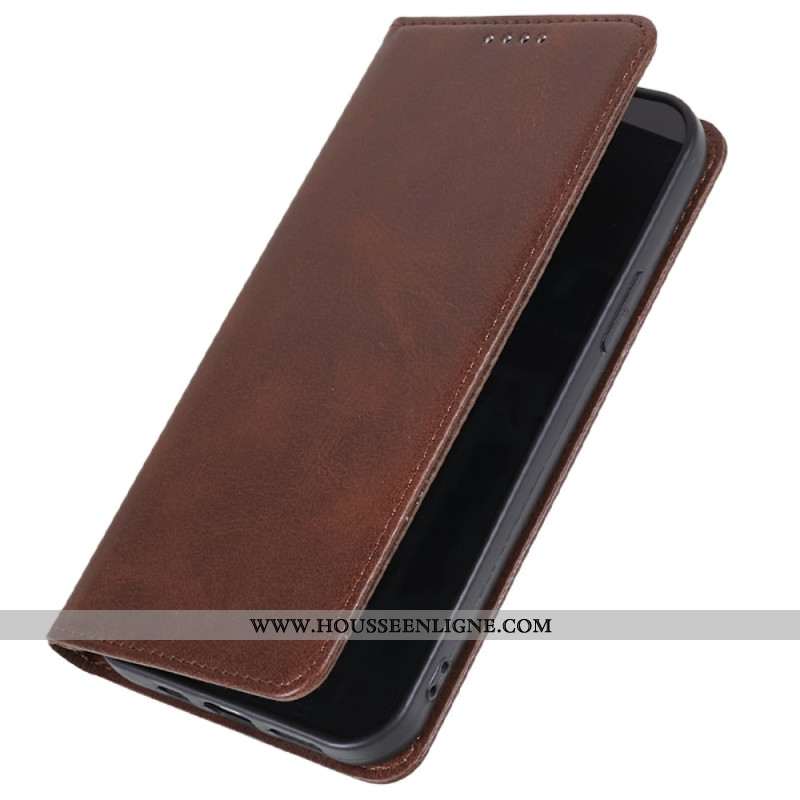 Flip Cover Samsung Galaxy A55 5G Style Cuir Texturé