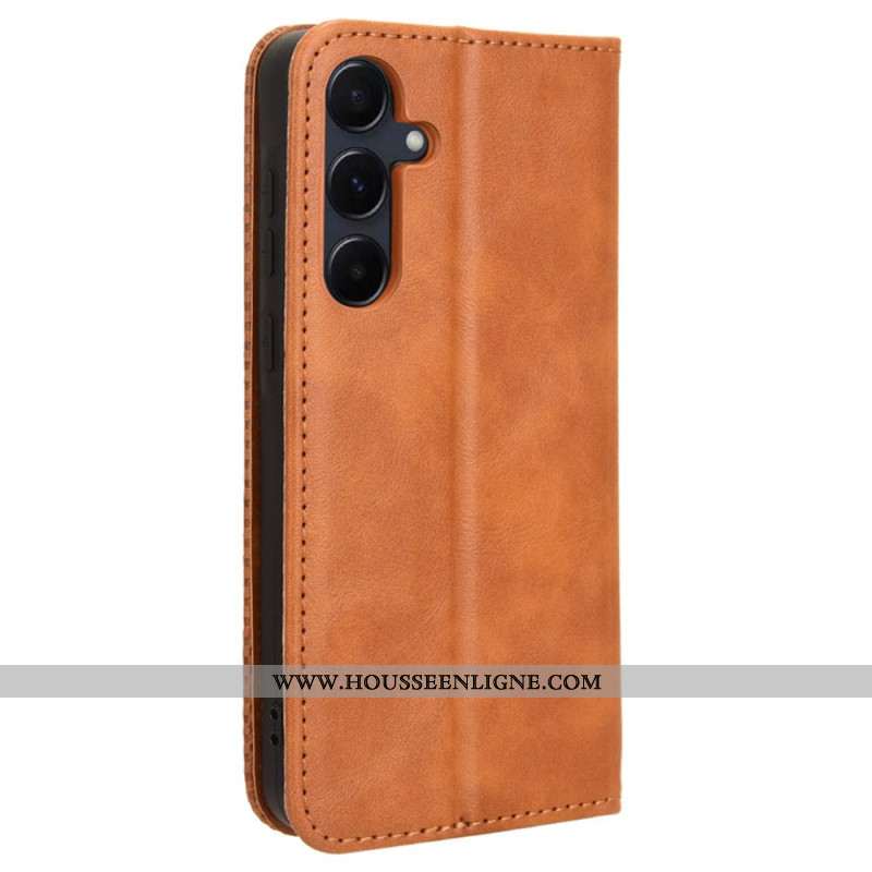 Flip Cover Samsung Galaxy A55 5G Style Rétro