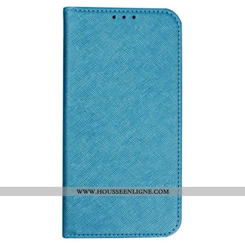 Flip Cover Samsung Galaxy A55 5G Texture Croisée