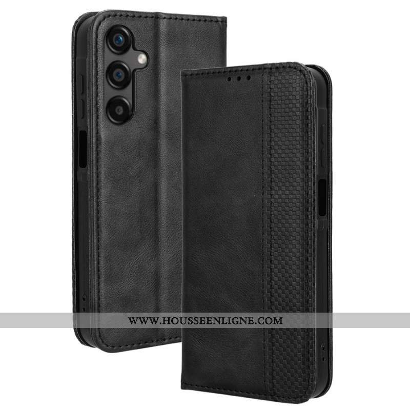 Flip Cover Samsung Galaxy M55 5G Rétro