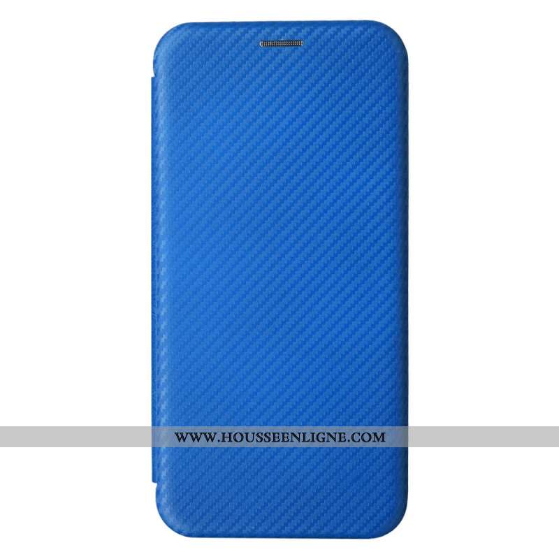 Flip Cover Samsung Galaxy S24 5G Fibre Carbone