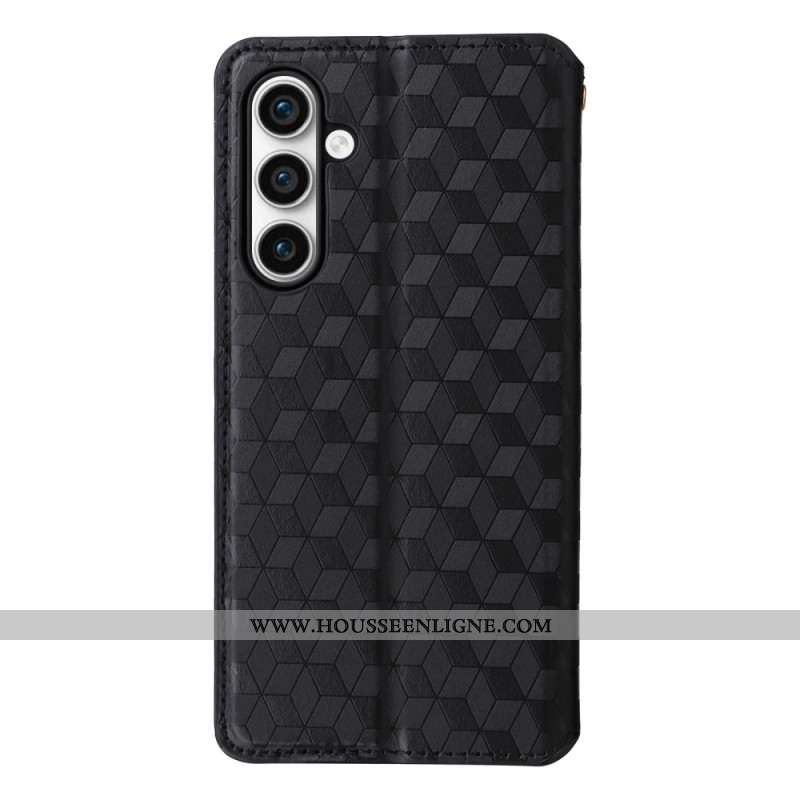 Flip Cover Samsung Galaxy S24 FE Motif Losanges