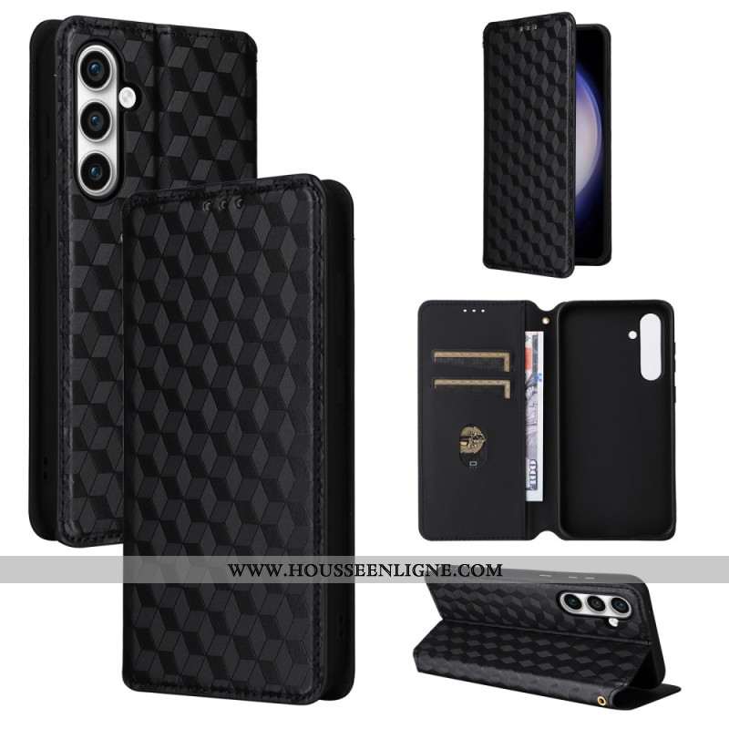 Flip Cover Samsung Galaxy S24 FE Motif Losanges