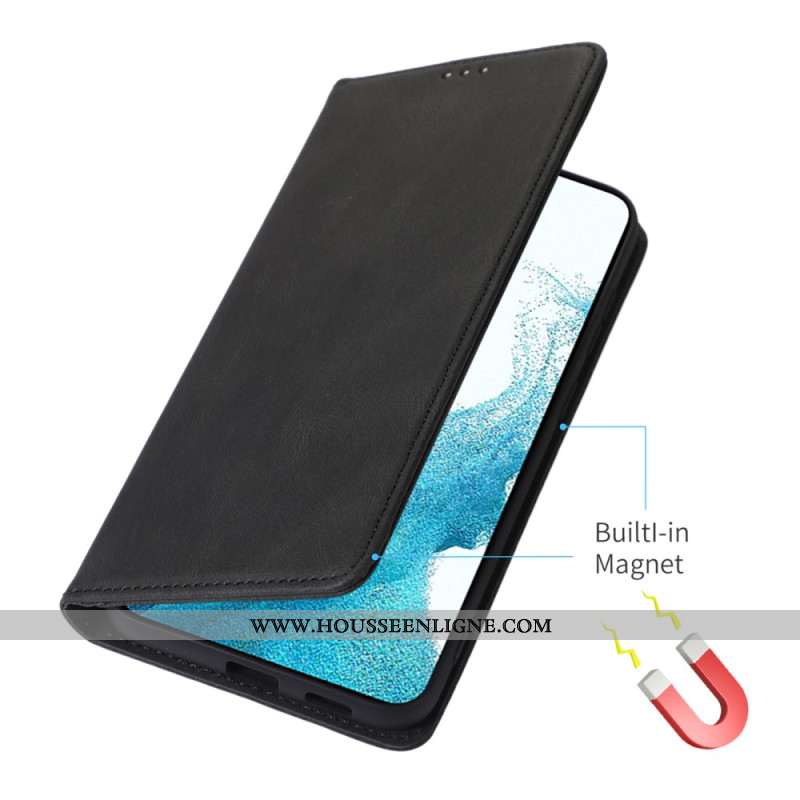 Flip Cover Samsung Galaxy S24 Plus 5G Texture Cuir