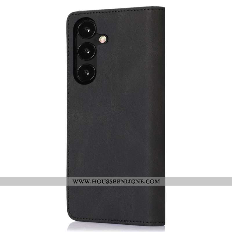 Flip Cover Samsung Galaxy S24 Plus 5G Texture Cuir