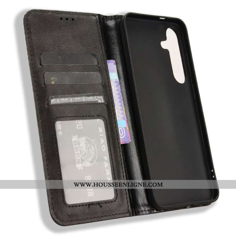 Flip Cover Samsung Galaxy S24 Plus 5G Vintage