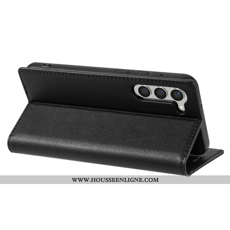 Flip Cover Samsung Galaxy S24 Plus 5G avec Support et Porte-Cartes