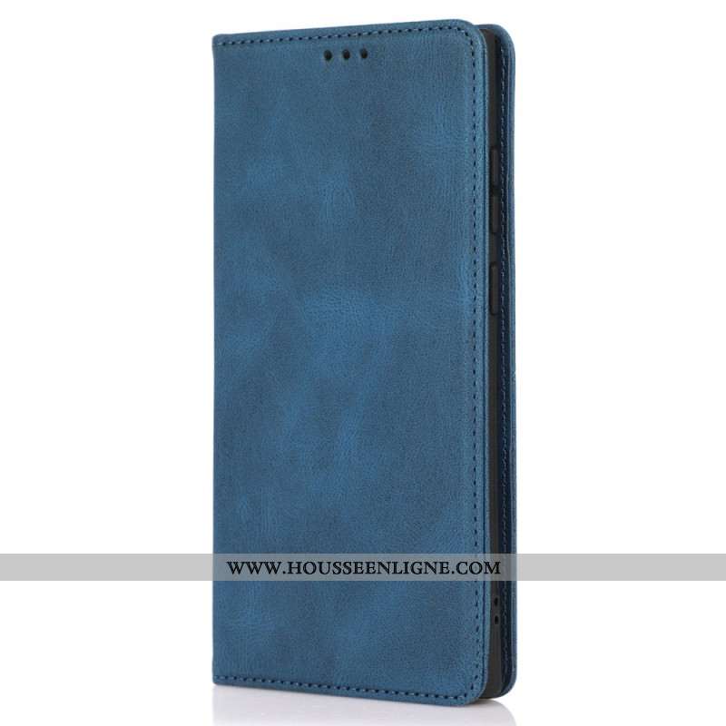 Flip Cover Samsung Galaxy S24 Ultra 5G Effet Daim