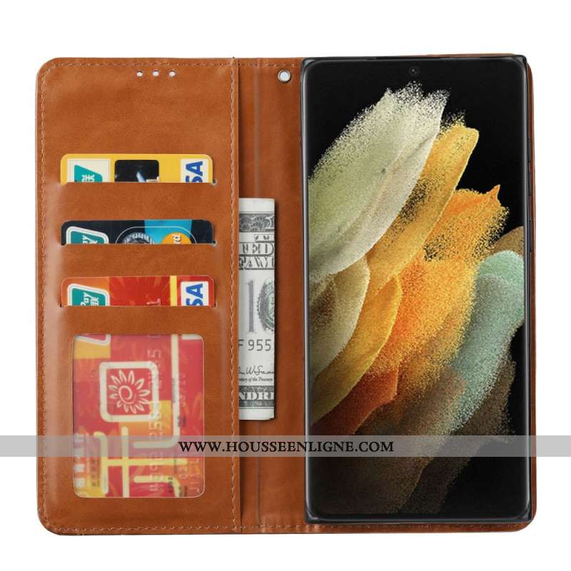 Flip Cover Samsung Galaxy S24 Ultra 5G Pochette Frontale