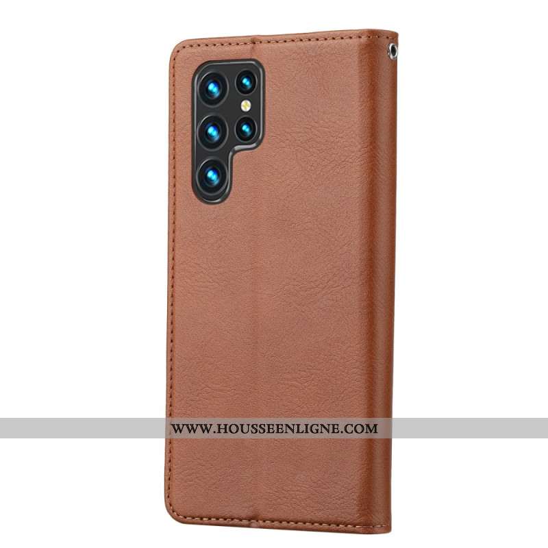 Flip Cover Samsung Galaxy S24 Ultra 5G Pochette Frontale