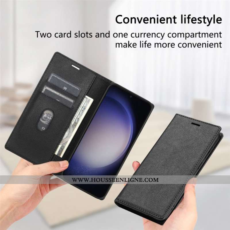 Flip Cover Samsung Galaxy S24 Ultra 5G Style Cuir