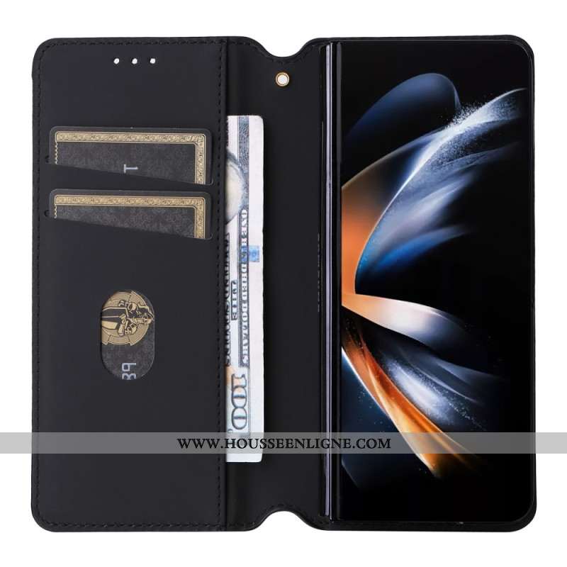 Flip Cover Samsung Galaxy Z Fold 5 Motif 3D