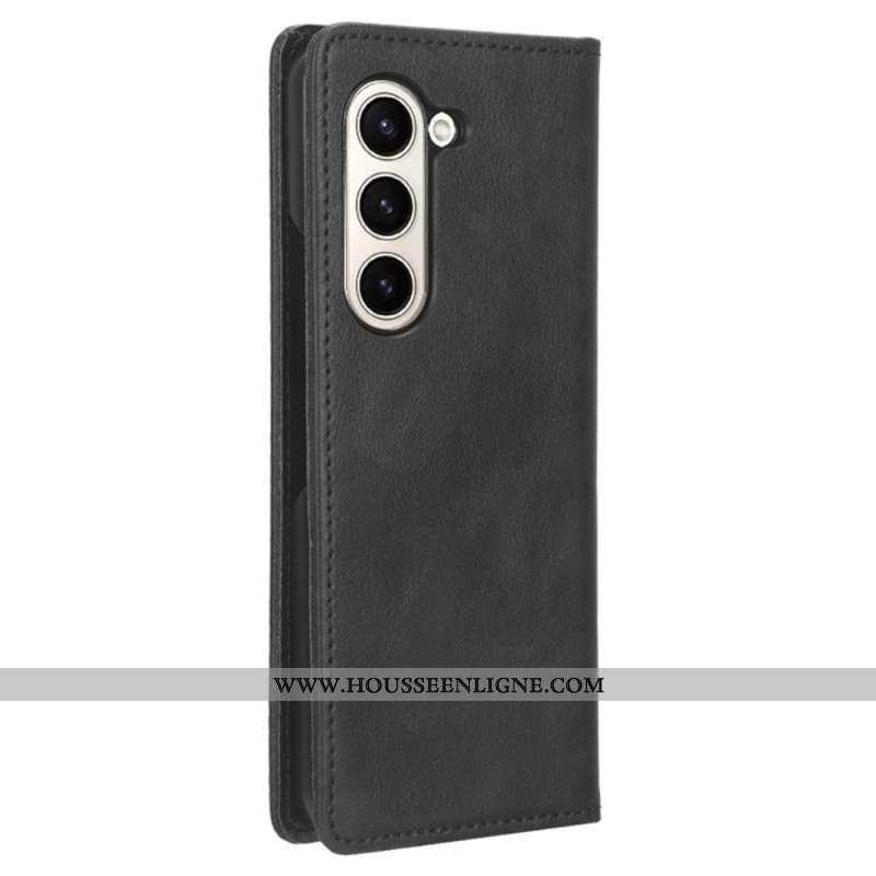 Flip Cover Samsung Galaxy Z Fold 6 Frise Vintage