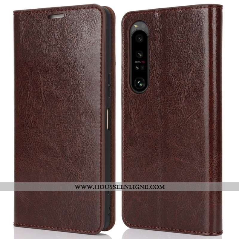 Flip Cover Sony Xperia 1 VI Cuir