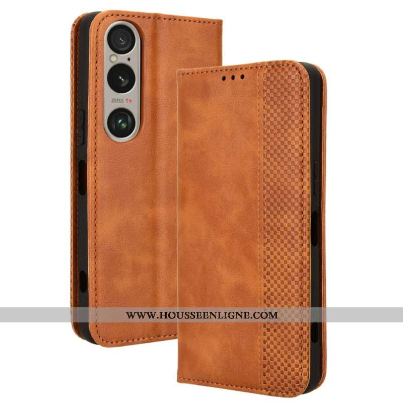 Flip Cover Sony Xperia 1 VI Vinage