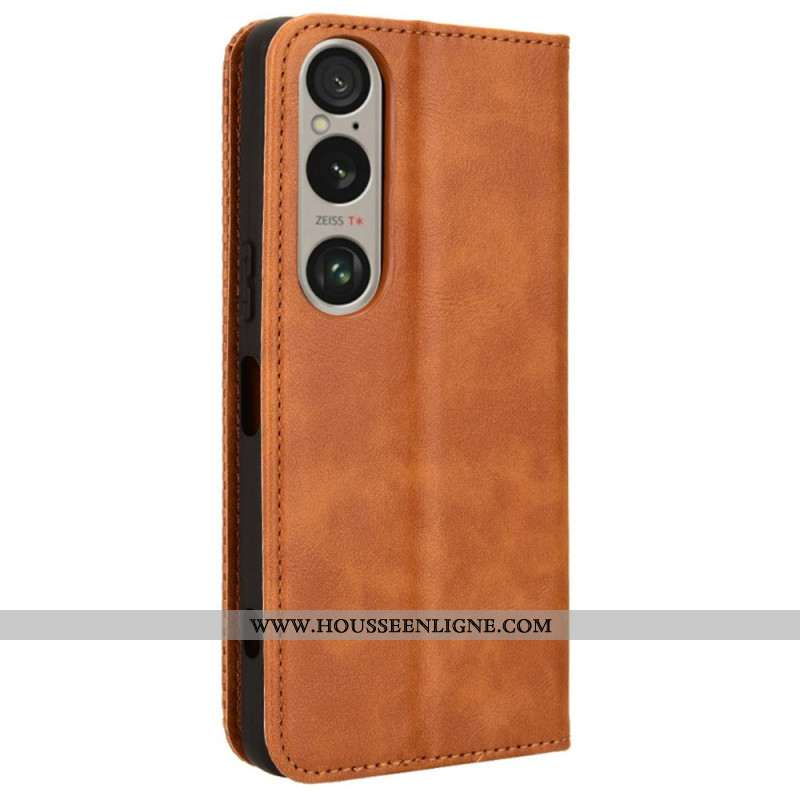 Flip Cover Sony Xperia 1 VI Vinage