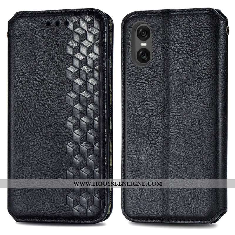 Flip Cover Sony Xperia 10 VI Frise Vintage