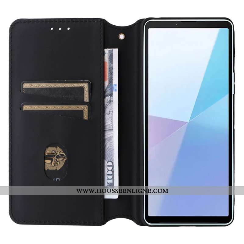 Flip Cover Sony Xperia 10 VI Losanges 3D