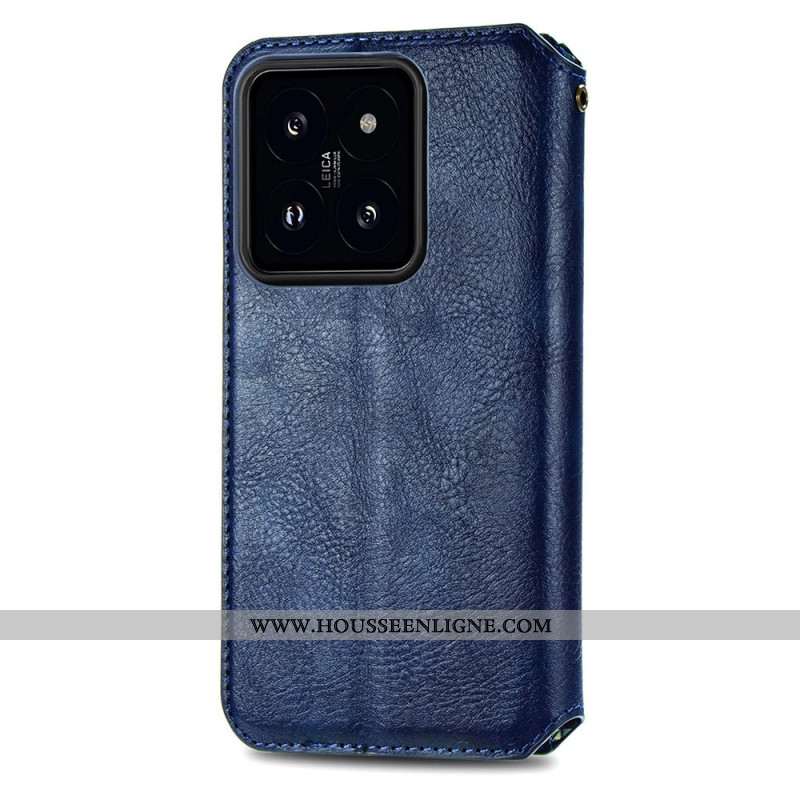 Flip Cover Xiaomi 14 Motif 3D