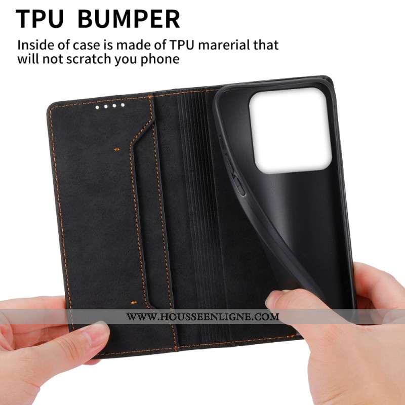 Flip Cover Xiaomi 14 Pro Portefeuille Blocage RFID