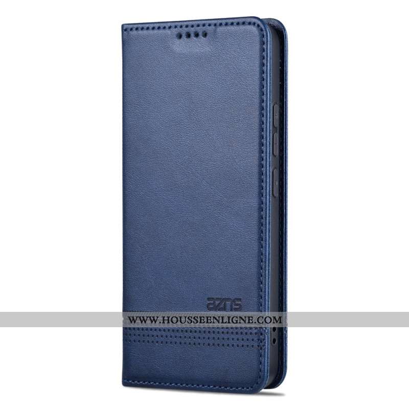 Flip Cover Xiaomi 14 Pro Simili Cuir AZNS