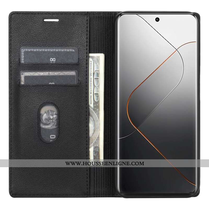 Flip Cover Xiaomi 14 Pro Style Cuir