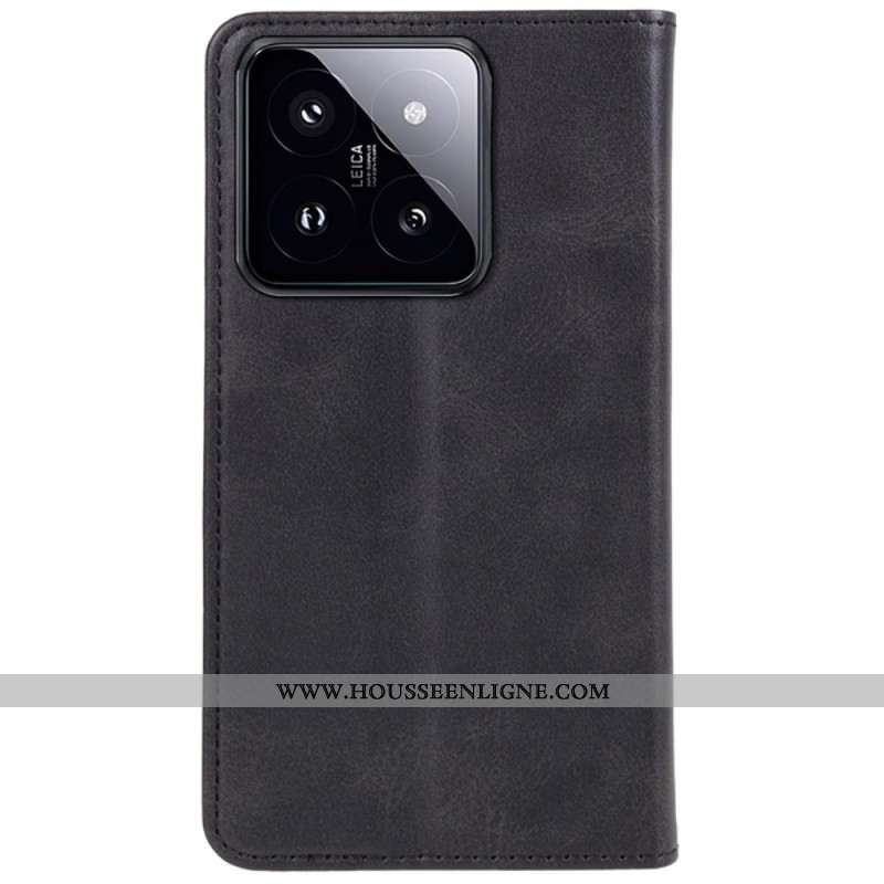 Flip Cover Xiaomi 14 Pro Texture Veau