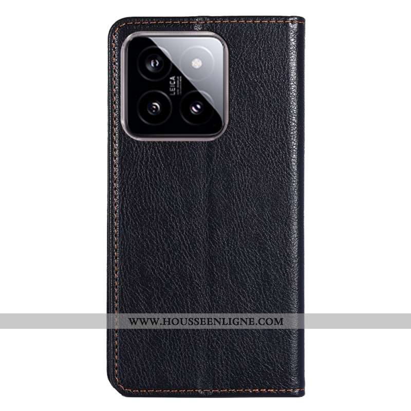 Flip Cover Xiaomi 14 Simili Cuir