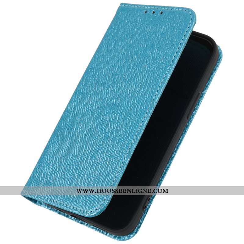 Flip Cover Xiaomi 14 Texture Croisée