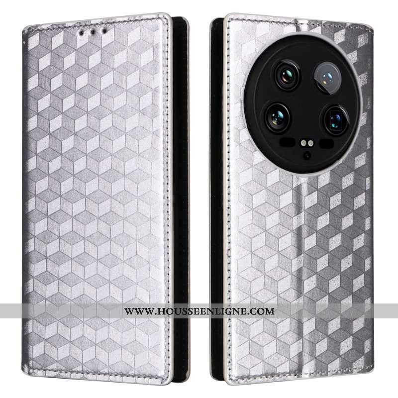 Flip Cover Xiaomi 14 Ultra Design Losanges