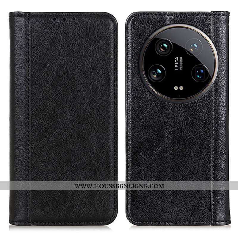 Flip Cover Xiaomi 14 Ultra Texture Litchi