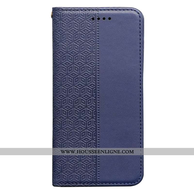 Flip Cover Xiaomi 14T Motif Quadrillé