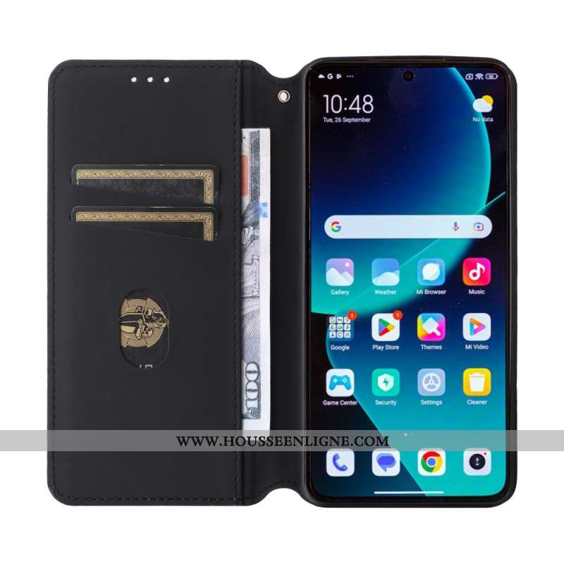 Flip Cover Xiaomi 14T Pro Cubes 3D