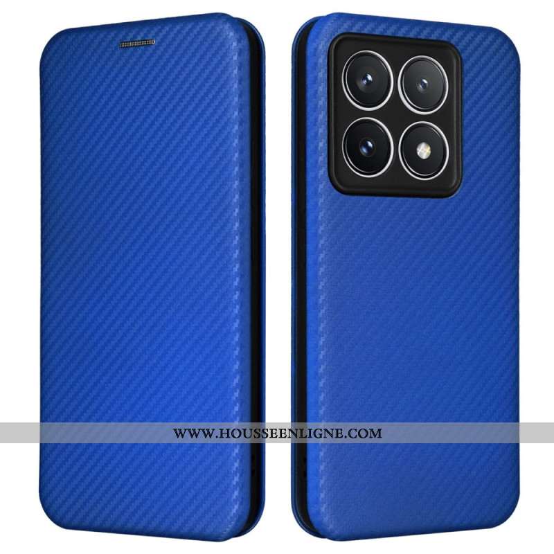 Flip Cover Xiaomi 14T Pro Fibre Carbone