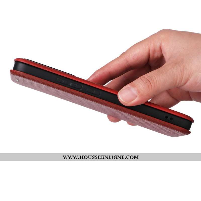 Flip Cover Xiaomi 14T Pro Fibre Carbone