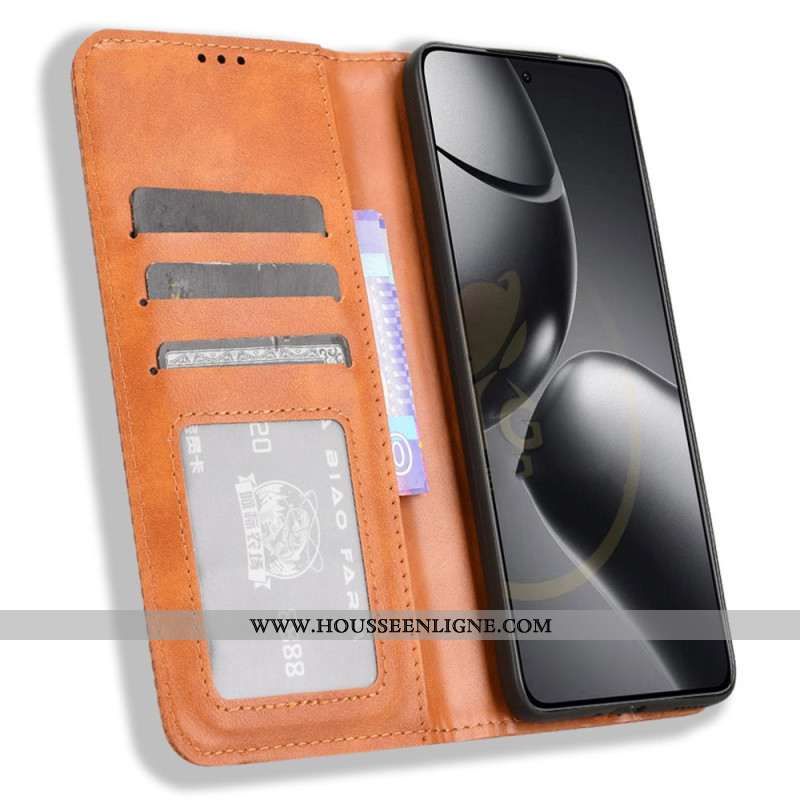 Flip Cover Xiaomi 14T Pro Frise Vintage