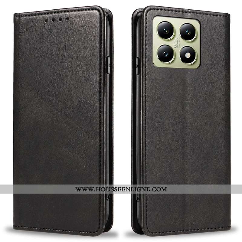 Flip Cover Xiaomi 14T Pro Simili Cuir