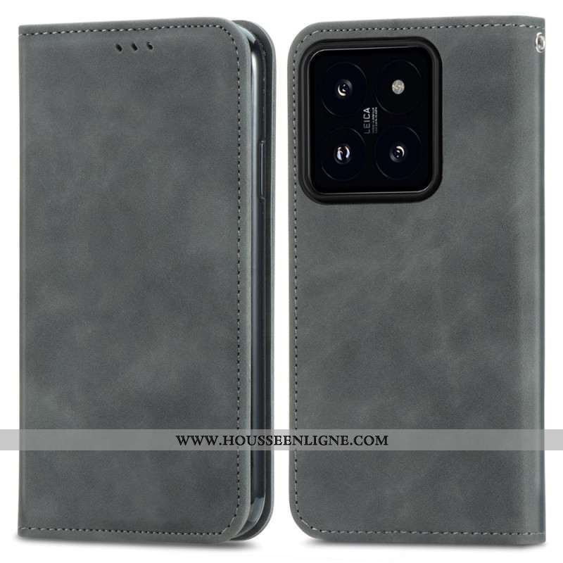 Flip Cover Xiaomi 14T Pro Texture Douce