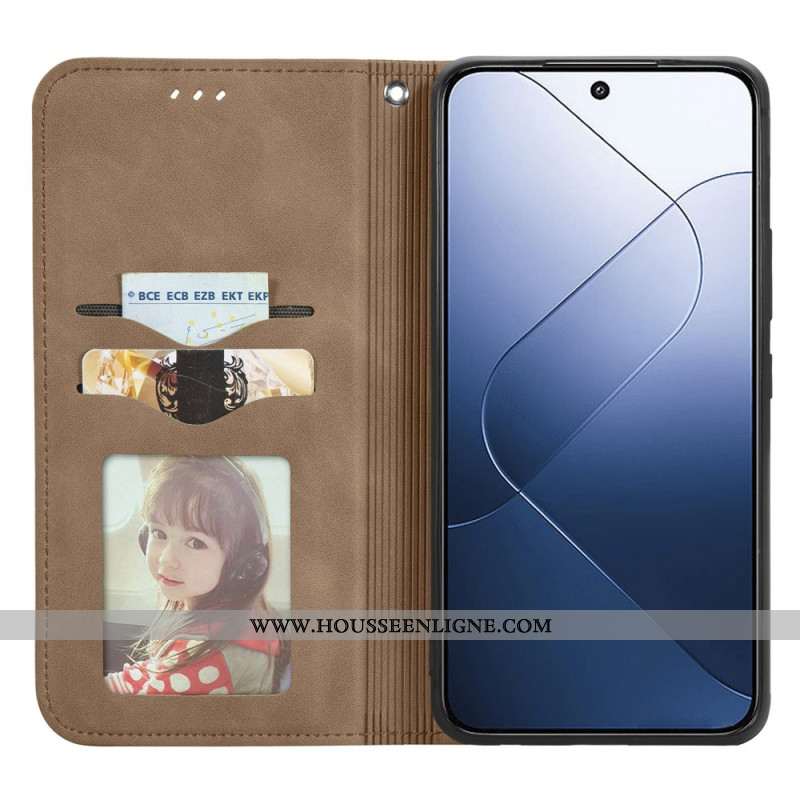 Flip Cover Xiaomi 14T Style Daim