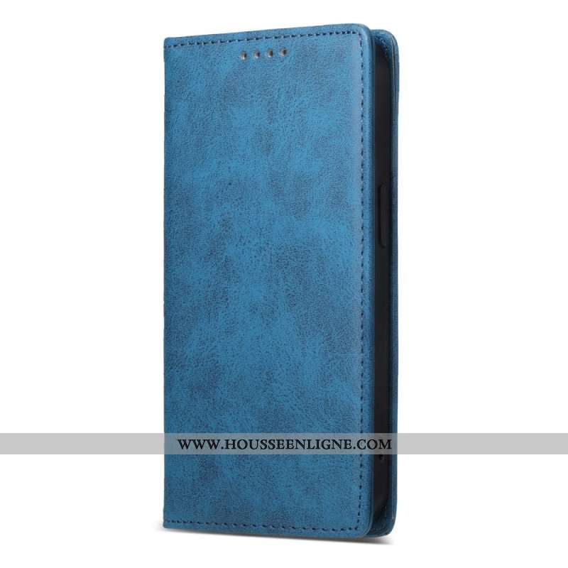 Flip Cover Xiaomi Redmi Note 13 4G Effet Cuir Classique